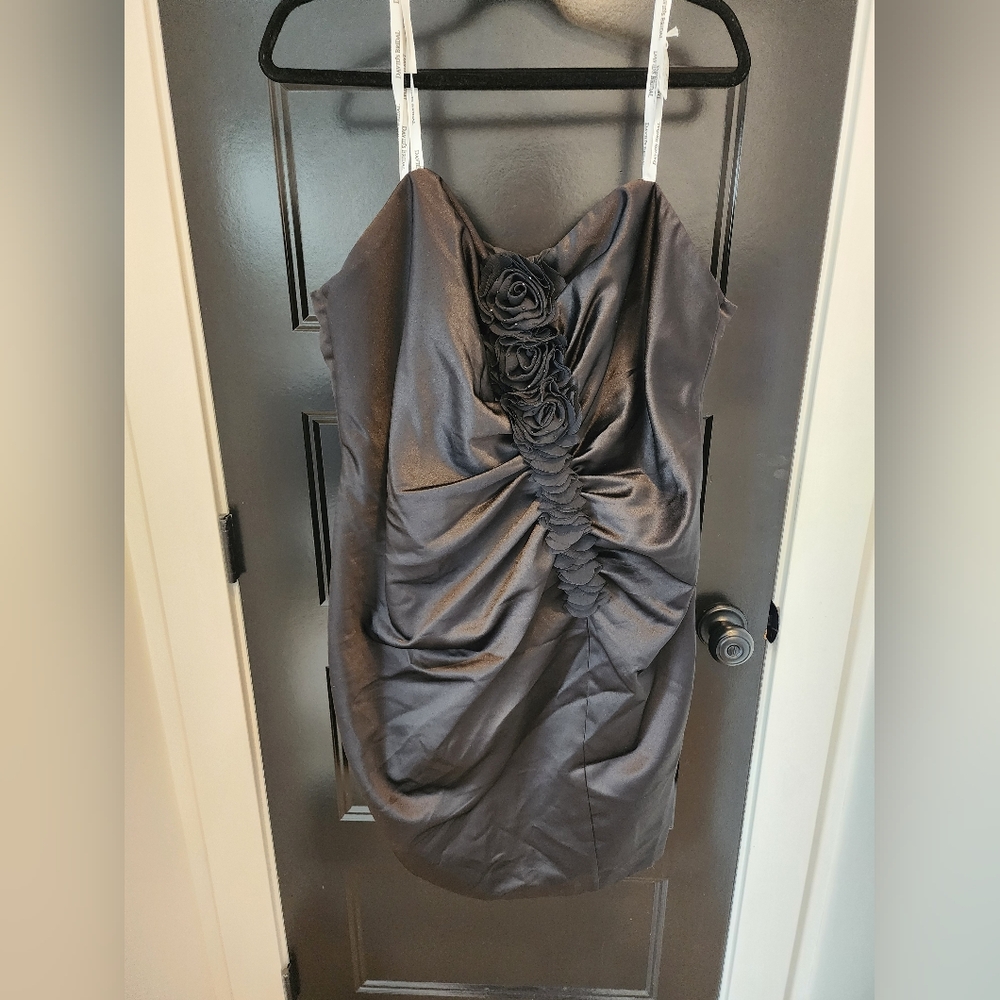 Black bridesmaid could be prom dress plus size 22 David's Bridal